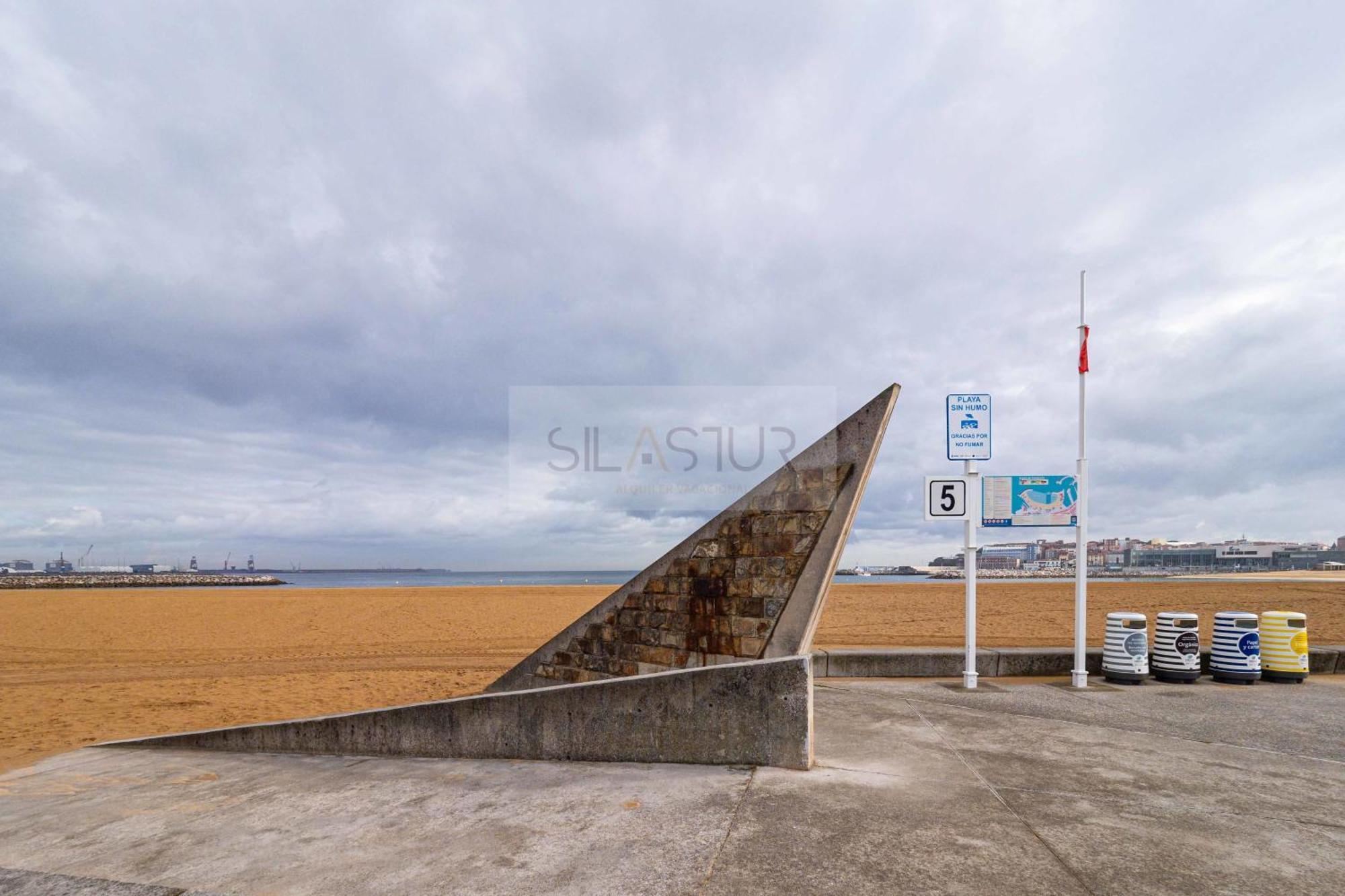 A Pie De Playa B By Silastur Gijón Exterior foto